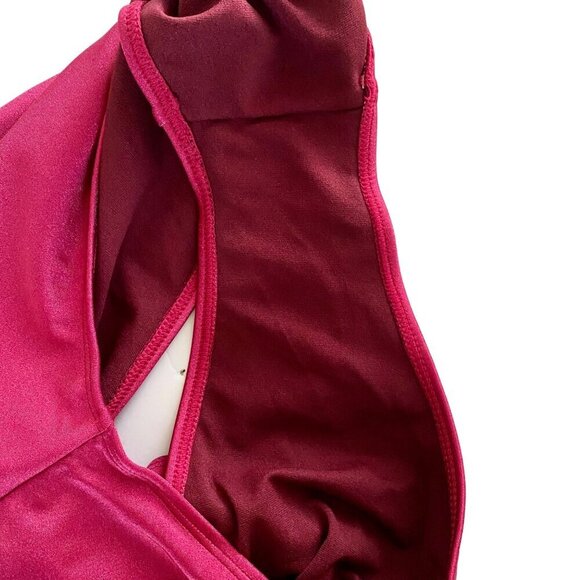 Dixperfect Malibu Retro Inspired High Cut Low Back One Piece Swimsuit XL NEW - Picture 8 of 11